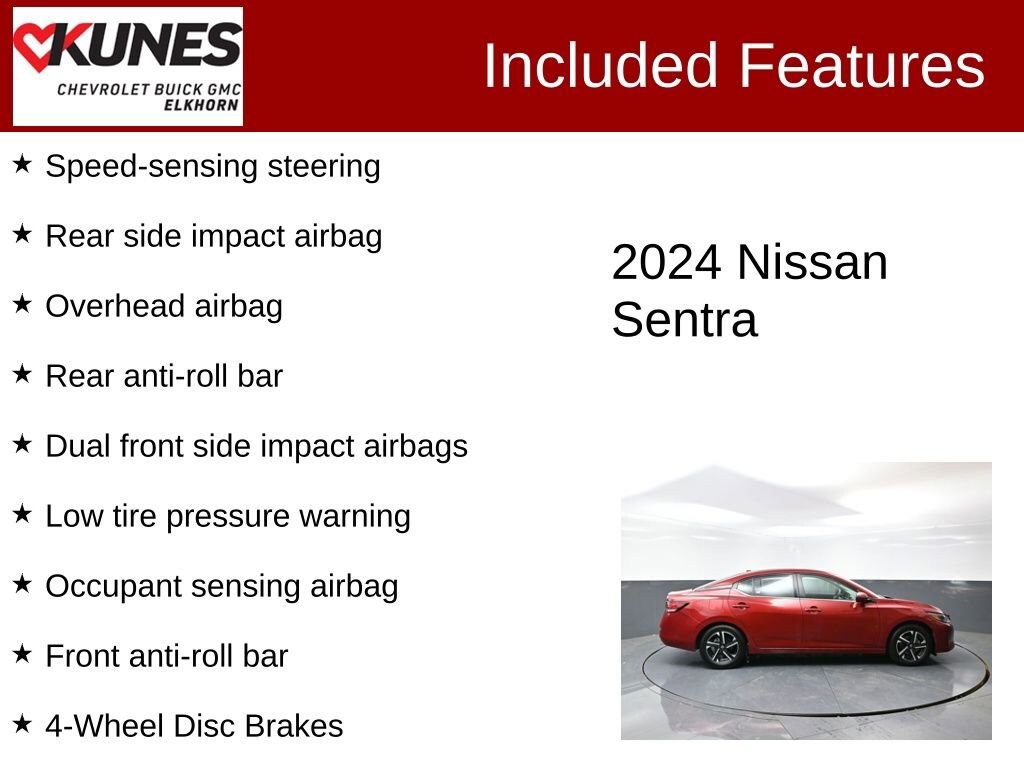 Used 2024 Nissan Sentra SV