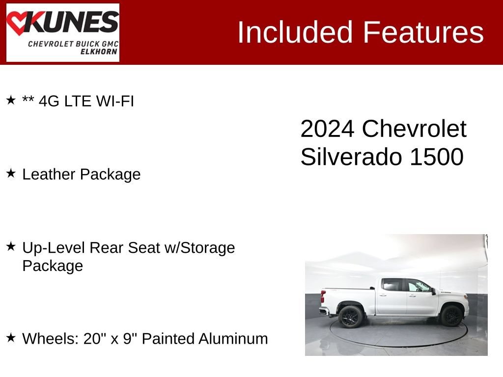 Used 2024 Chevrolet Silverado 1500 RST Truck