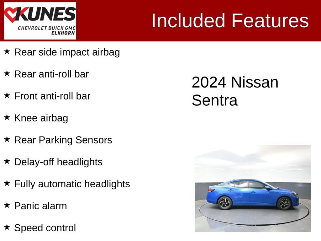 Used 2024 Nissan Sentra SV