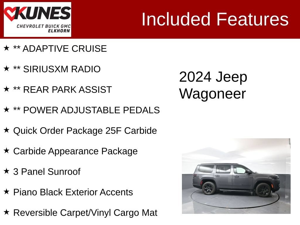 Used 2024 Jeep Wagoneer Series II