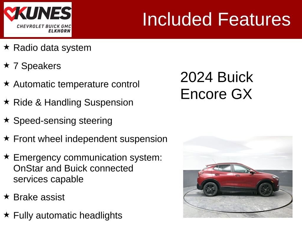 Used 2024 Buick Encore GX Sport Touring SUV