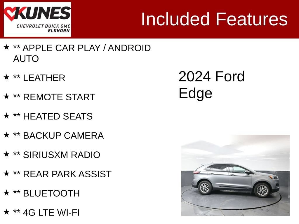 Used 2024 Ford Edge SEL