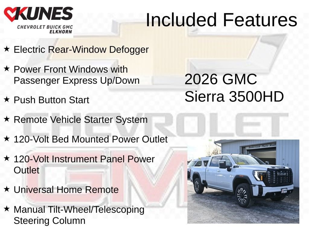 New 2026 GMC Sierra 3500 HD Denali Ultimate Truck