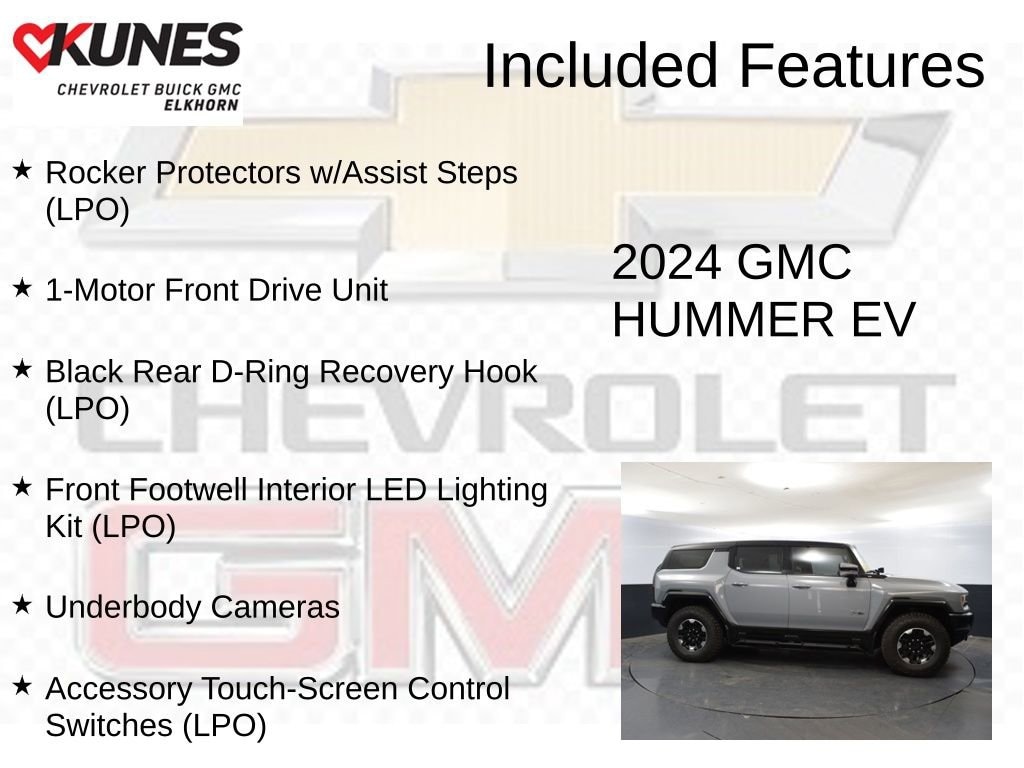 New 2024 GMC HUMMER EV SUV 2X SUV