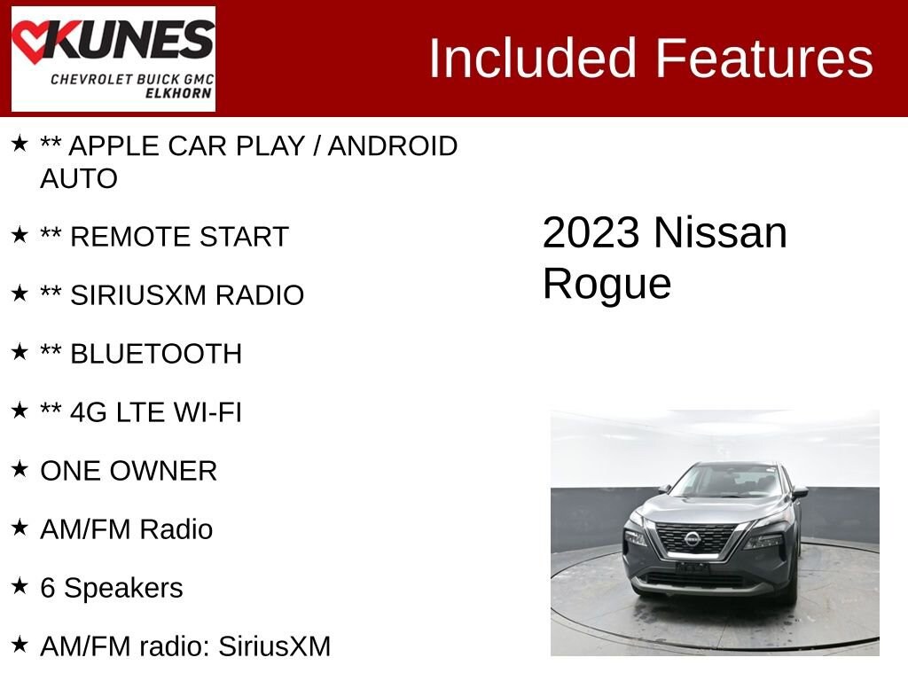 Used 2023 Nissan Rogue SV