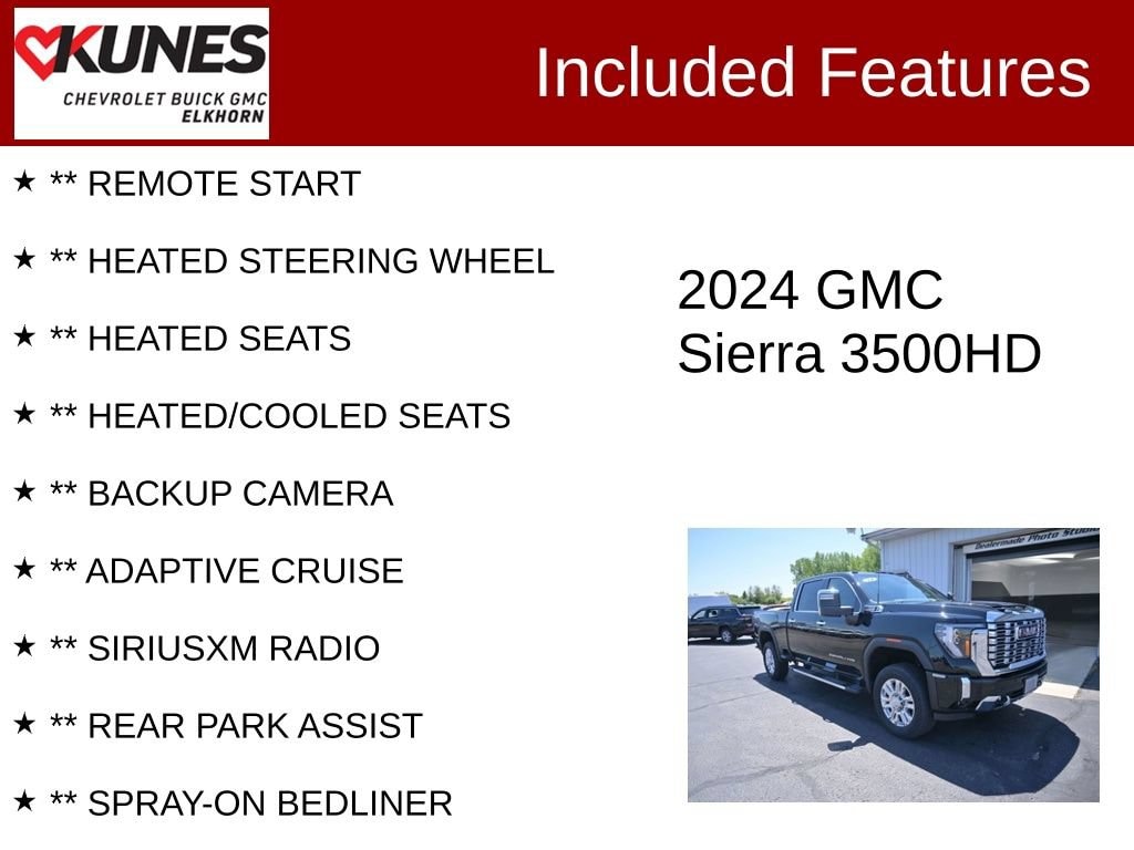 Used 2024 GMC Sierra 3500 HD Denali Truck
