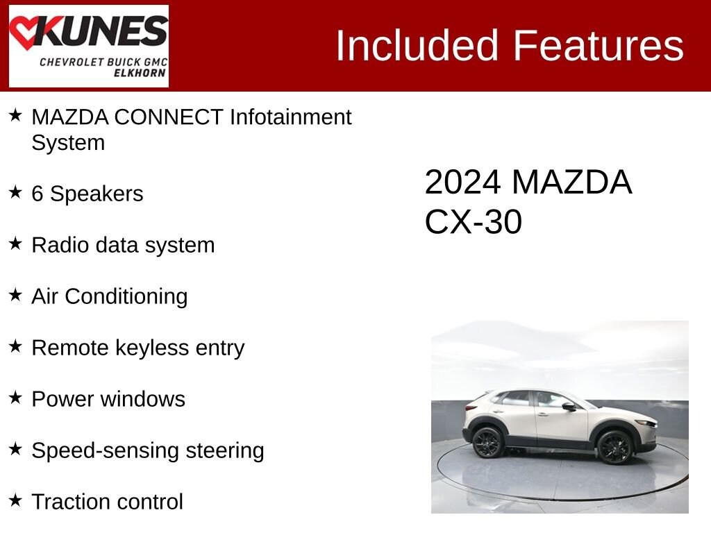 Used 2024 Mazda CX-30 2.5 S Select Sport