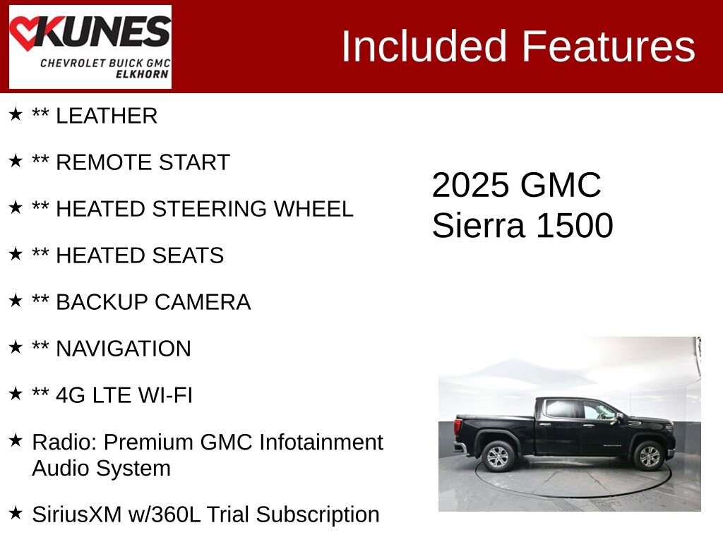 Used 2025 GMC Sierra 1500 SLT Truck