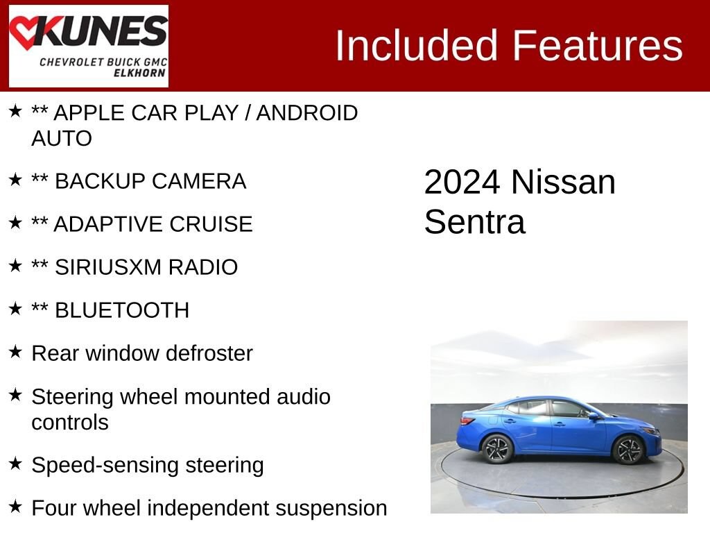 Used 2024 Nissan Sentra SV