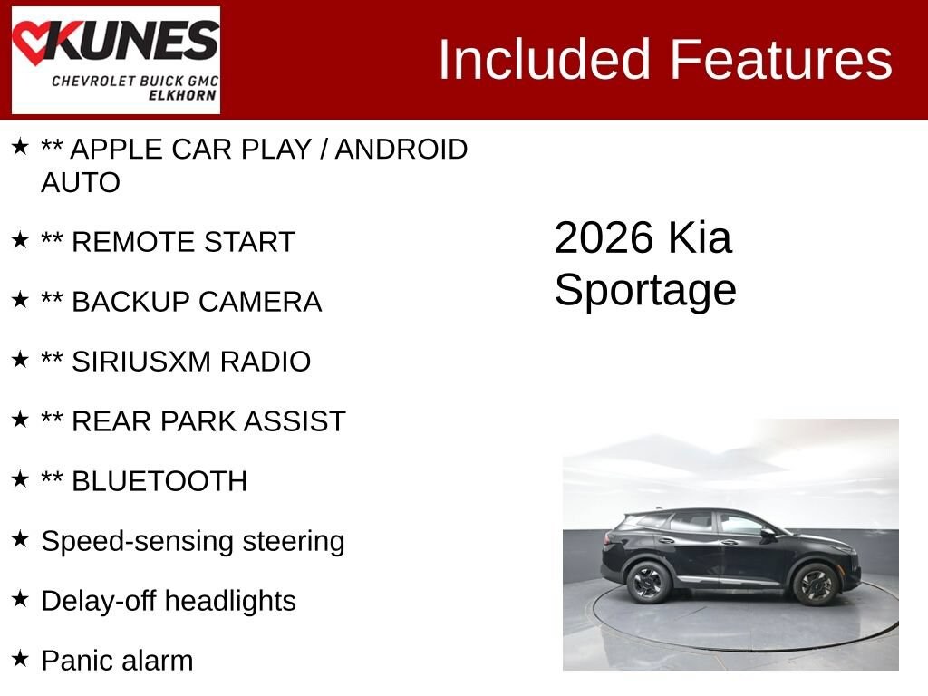 Used 2026 Kia Sportage LX