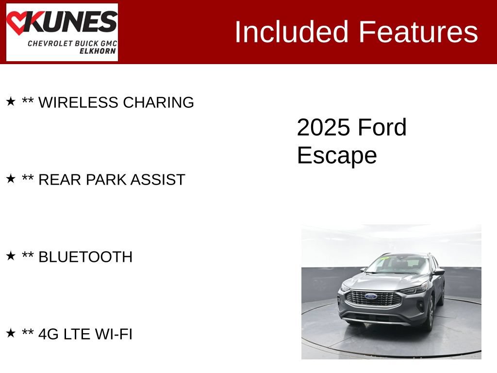 Used 2025 Ford Escape Platinum