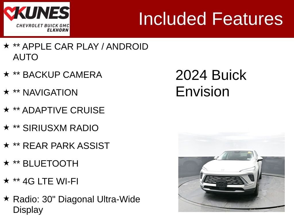 Used 2024 Buick Envision Preferred SUV