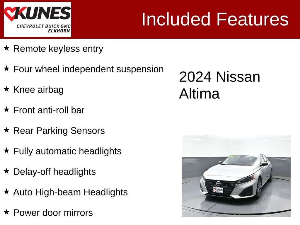 Used 2024 Nissan Altima 2.5 SV
