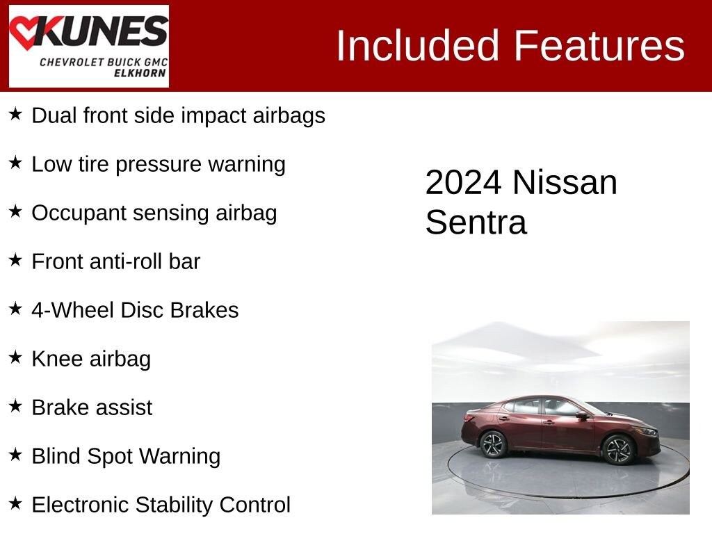 Used 2024 Nissan Sentra SV