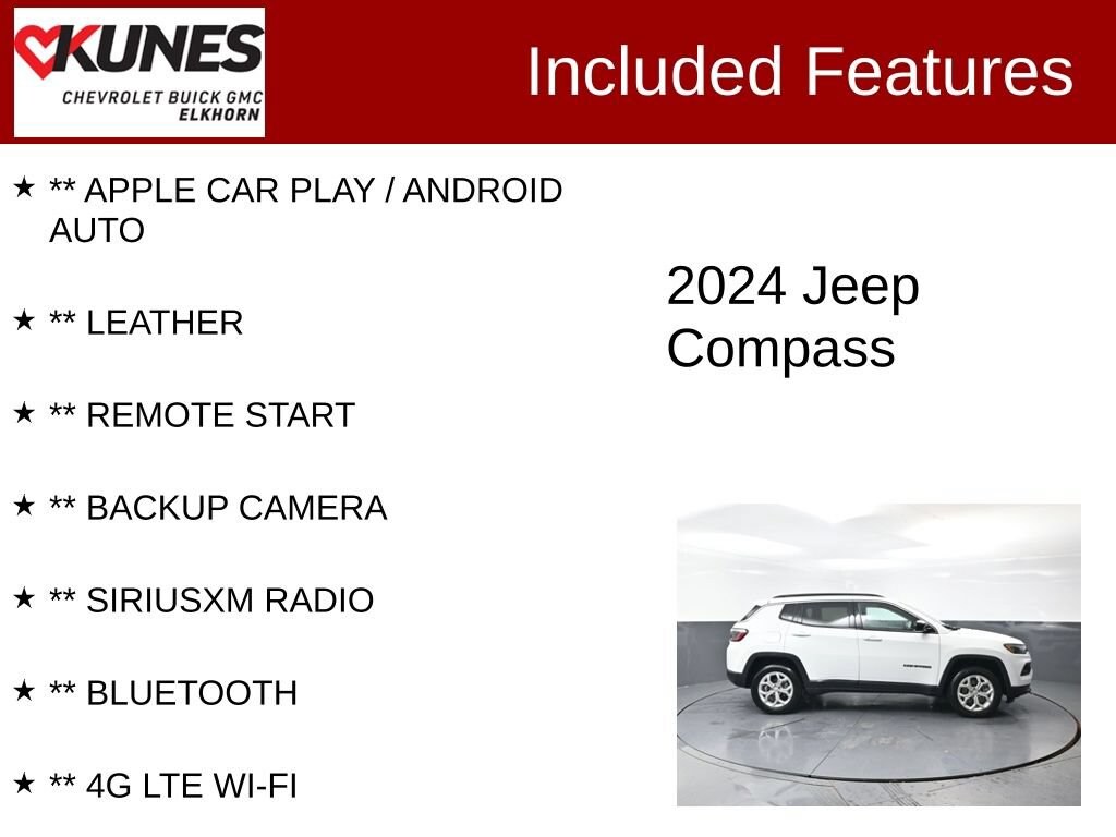 Used 2024 Jeep Compass Latitude