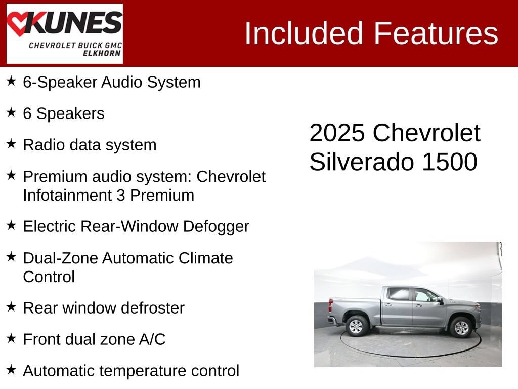 Used 2025 Chevrolet Silverado 1500 LT Truck