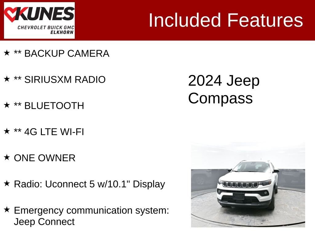 Used 2024 Jeep Compass Latitude