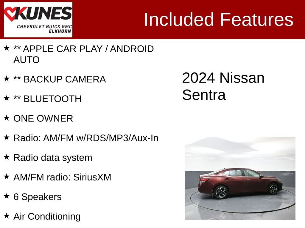 Used 2024 Nissan Sentra SV