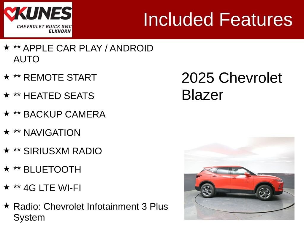 Used 2025 Chevrolet Blazer 2LT SUV