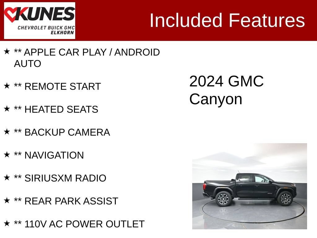 Used 2024 GMC Canyon AT4 Truck