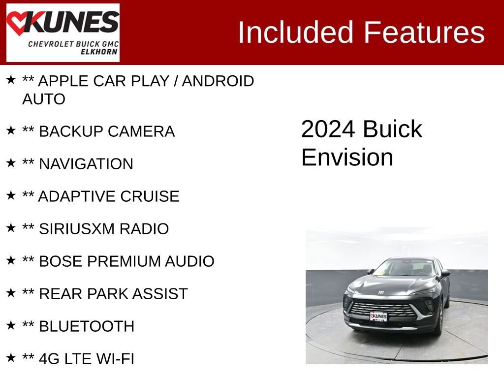 Used 2024 Buick Envision Preferred SUV