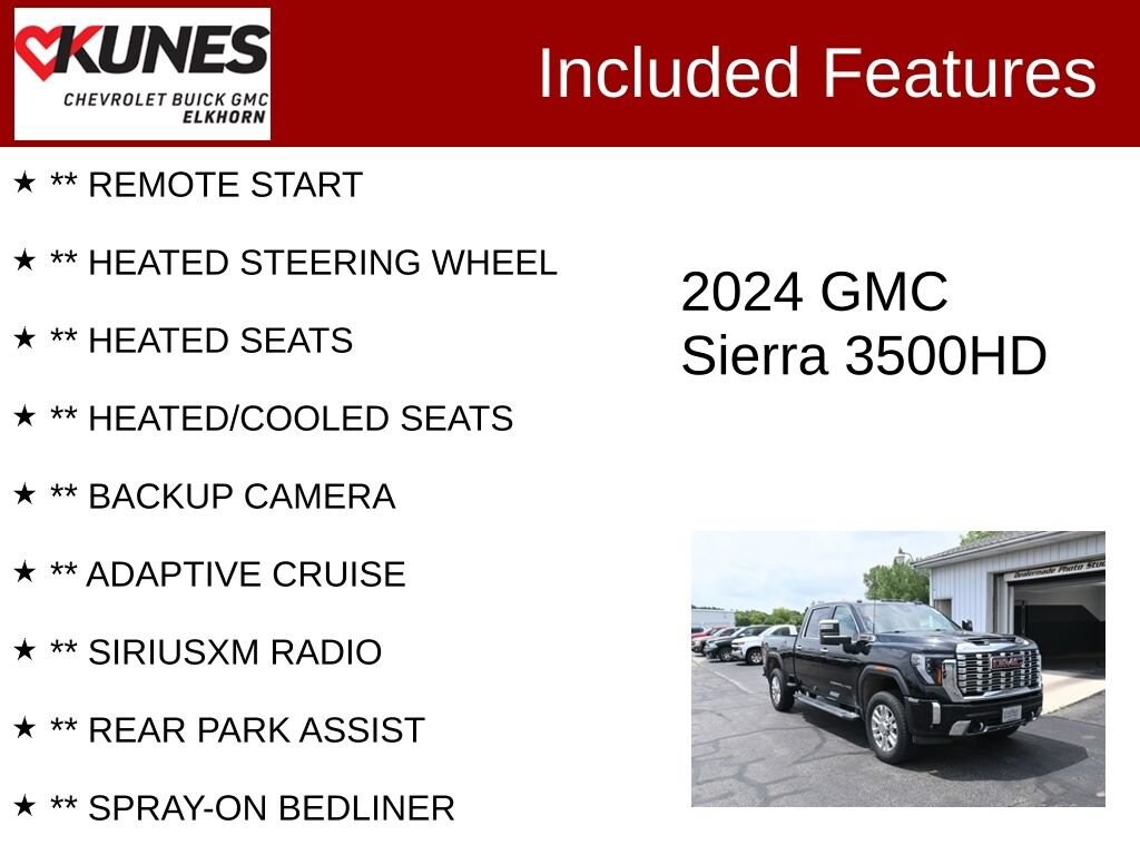 Used 2024 GMC Sierra 3500 HD Denali Truck