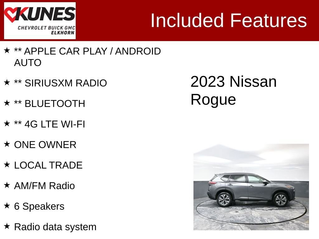 Used 2023 Nissan Rogue SV
