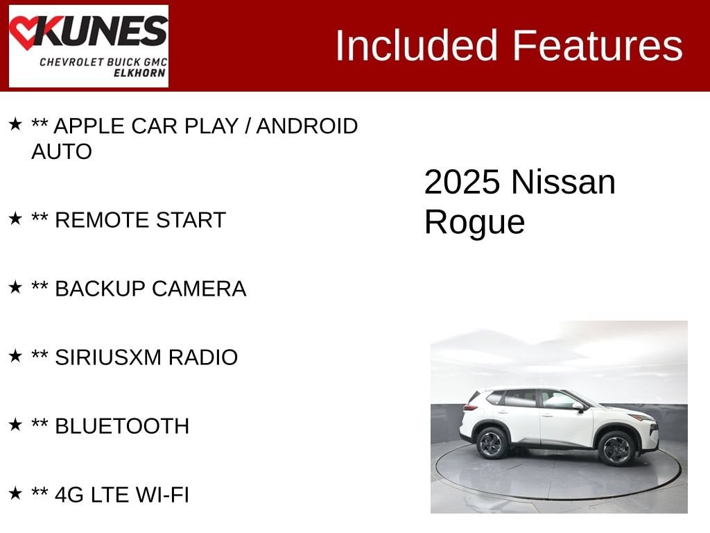 Used 2025 Nissan Rogue SV