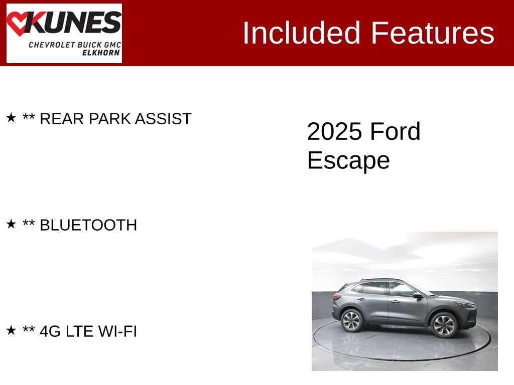 Used 2025 Ford Escape Platinum
