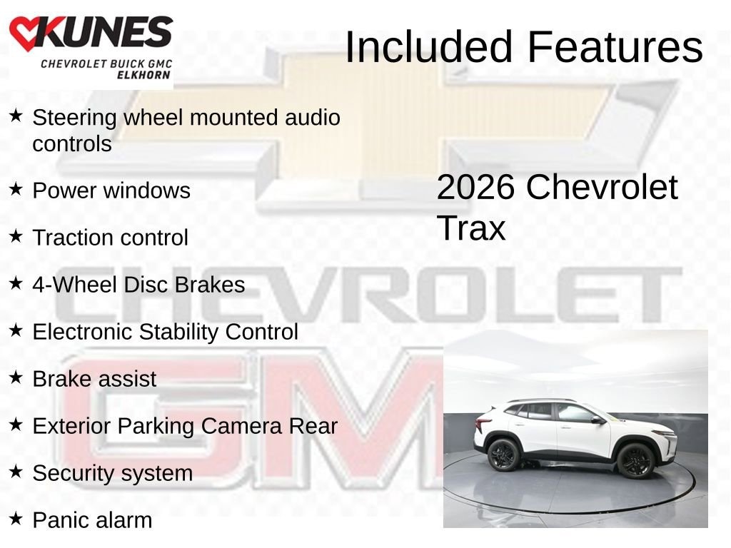 New 2026 Chevrolet Trax Activ SUV