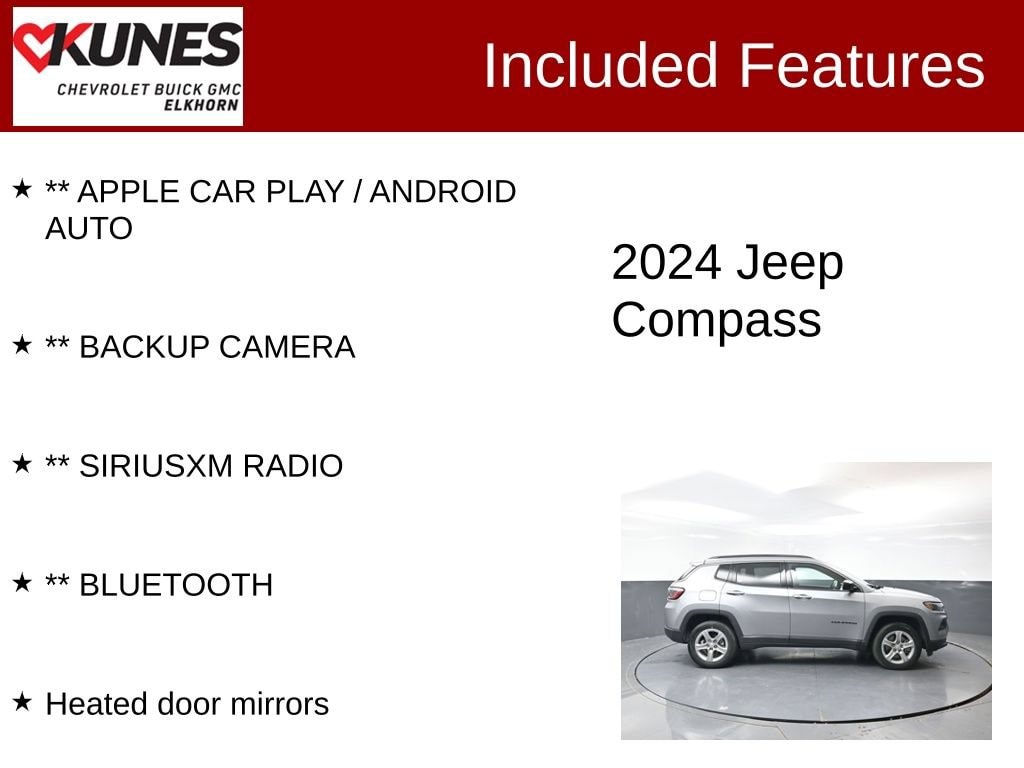Used 2024 Jeep Compass Latitude