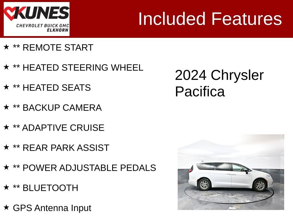 Used 2024 Chrysler Pacifica Touring L