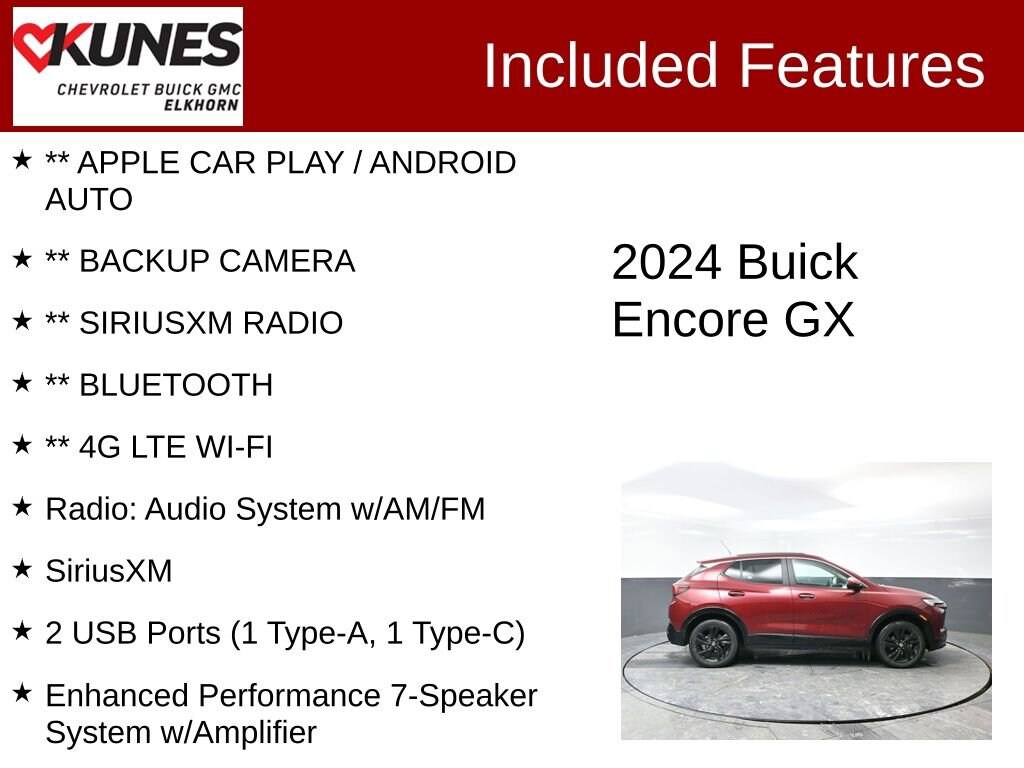 Used 2024 Buick Encore GX Sport Touring SUV