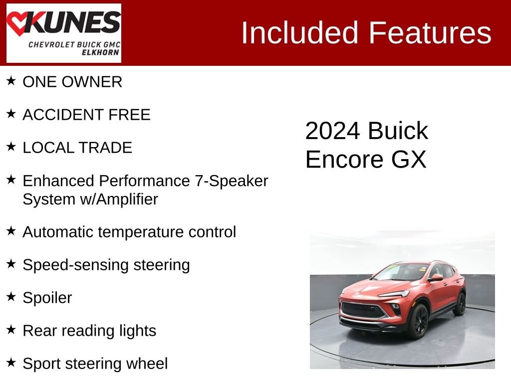 Used 2024 Buick Encore GX Sport Touring SUV