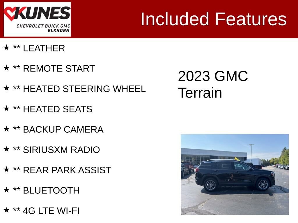 Used 2023 GMC Terrain SLT SUV