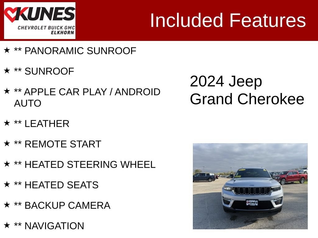 Used 2024 Jeep Grand Cherokee 4xe