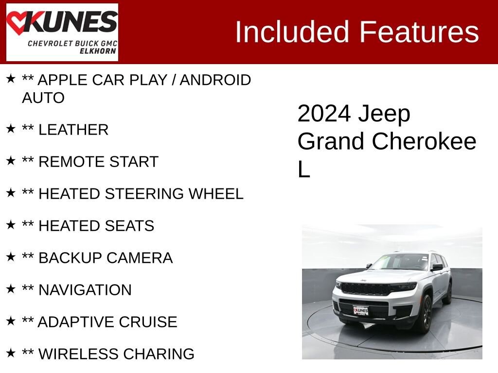 Used 2024 Jeep Grand Cherokee L Altitude