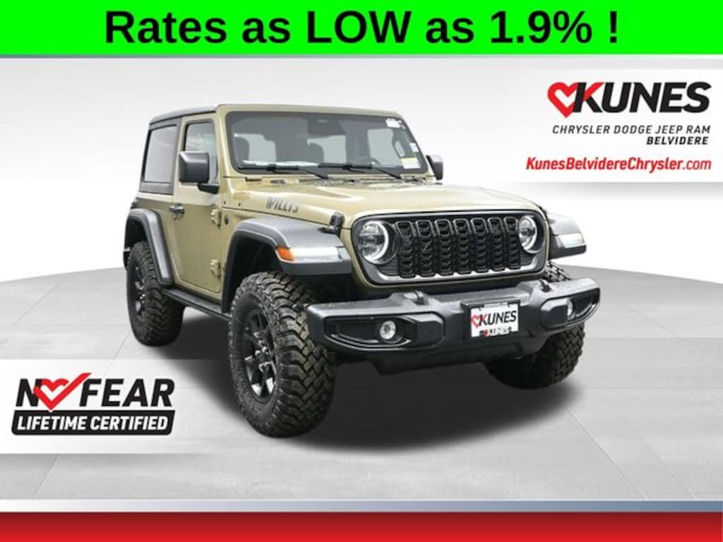 New 2026 Jeep Wrangler Willys Sport Utility