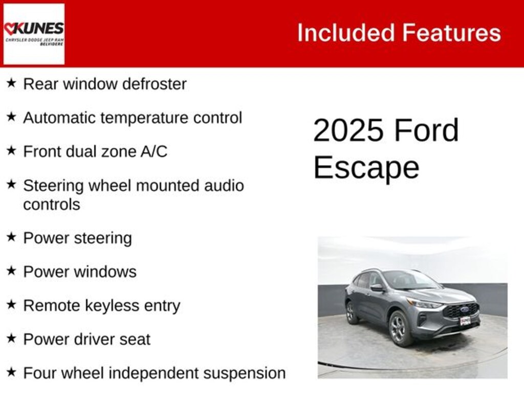 Used 2025 Ford Escape ST-Line SUV