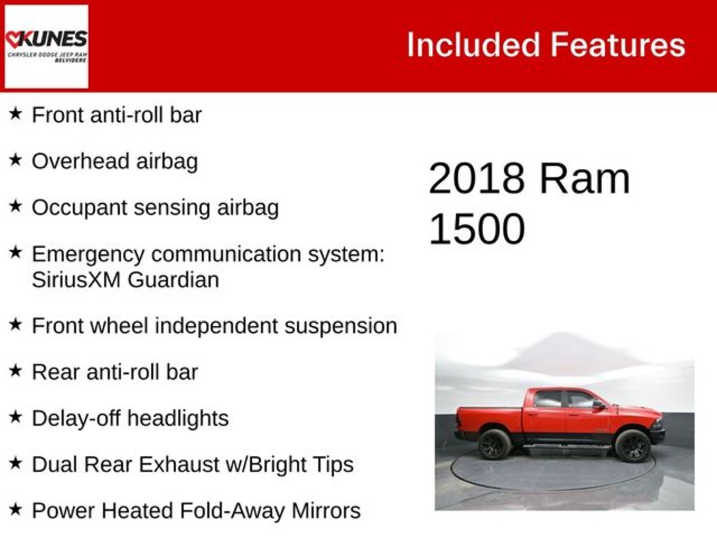 Used 2018 Ram 1500 Rebel Truck