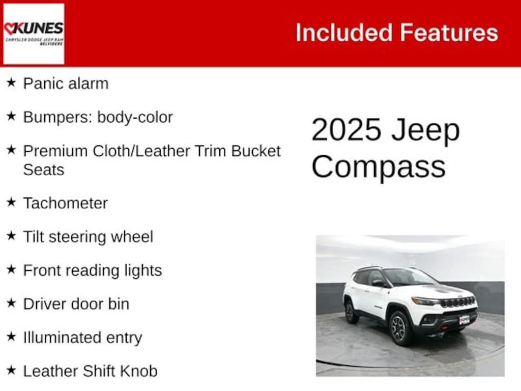 Used 2025 Jeep Compass Trailhawk SUV