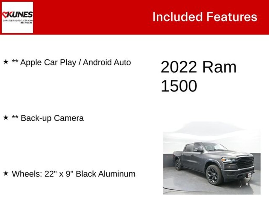 Used 2022 Ram 1500 Limited Truck