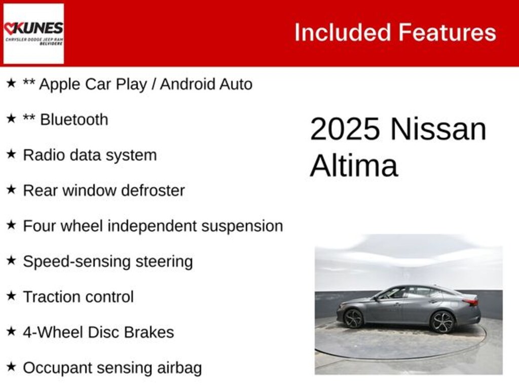 Used 2025 Nissan Altima 2.5 SR Sedan