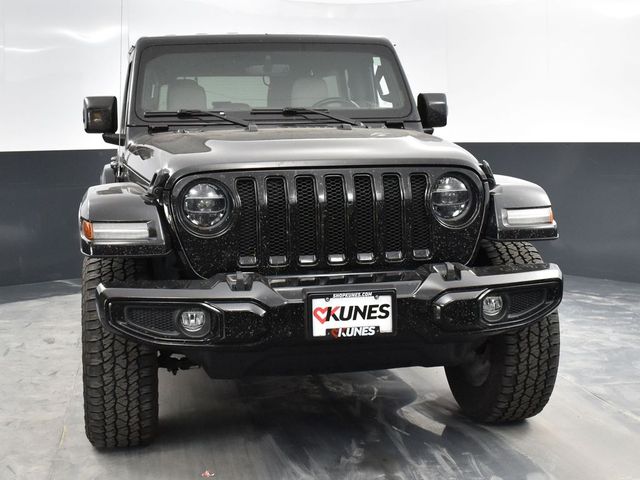 Used 2021 Jeep Wrangler Unlimited High Altitude with VIN 1C4HJXEM5MW704136 for sale in Belvidere, IL