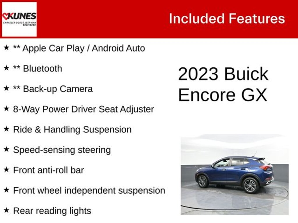 Used 2023 Buick Encore GX Select SUV