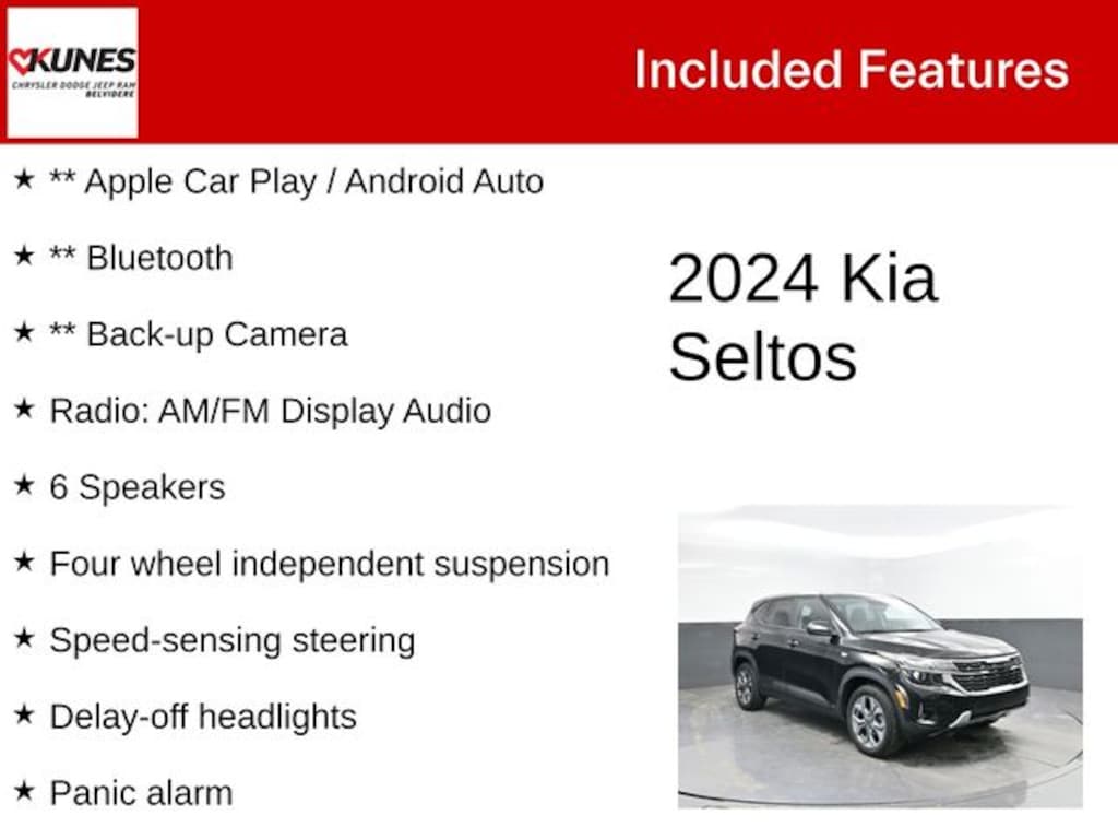 Used 2024 Kia Seltos LX SUV