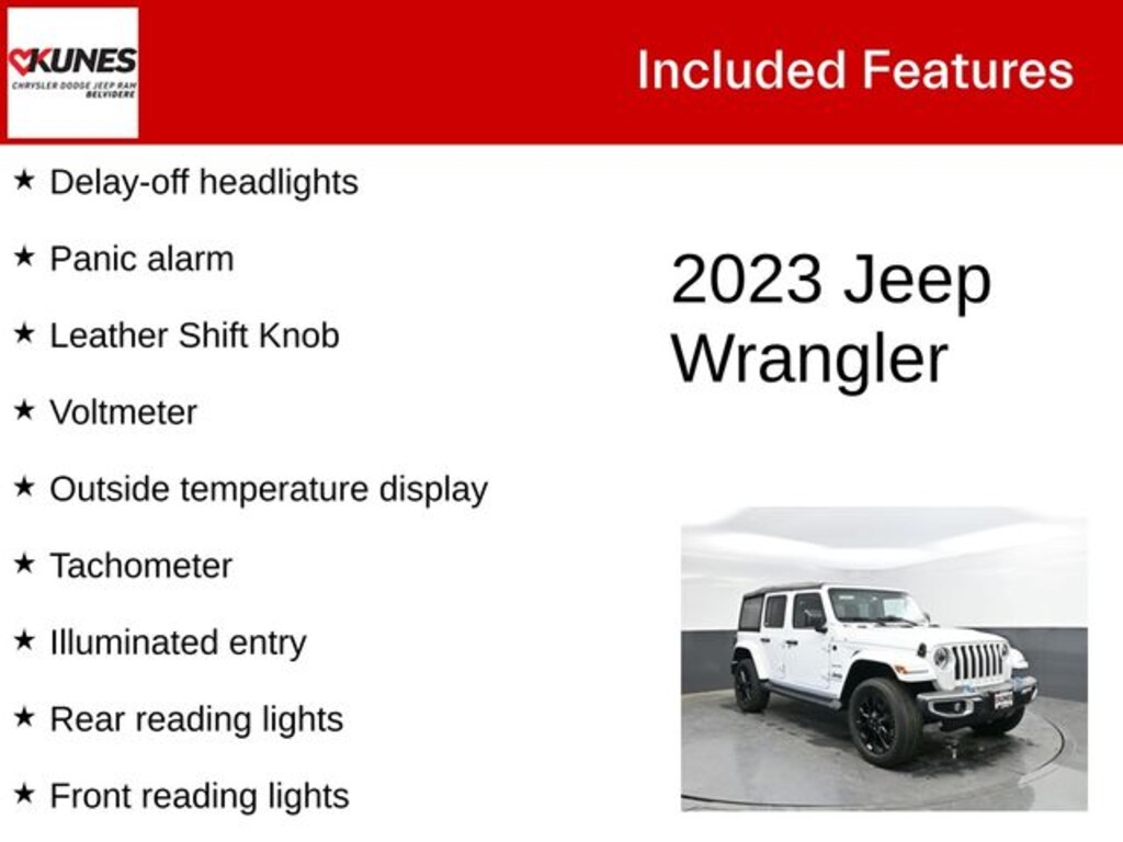 Used 2023 Jeep Wrangler Sahara 4xe SUV