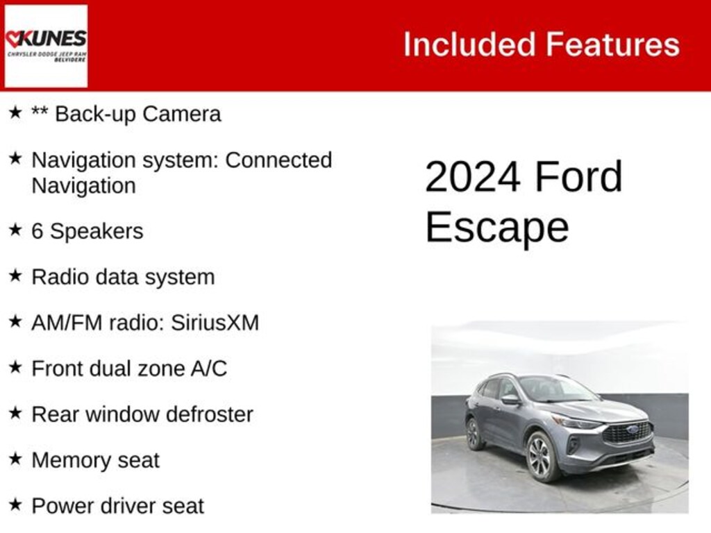 Used 2024 Ford Escape Platinum SUV