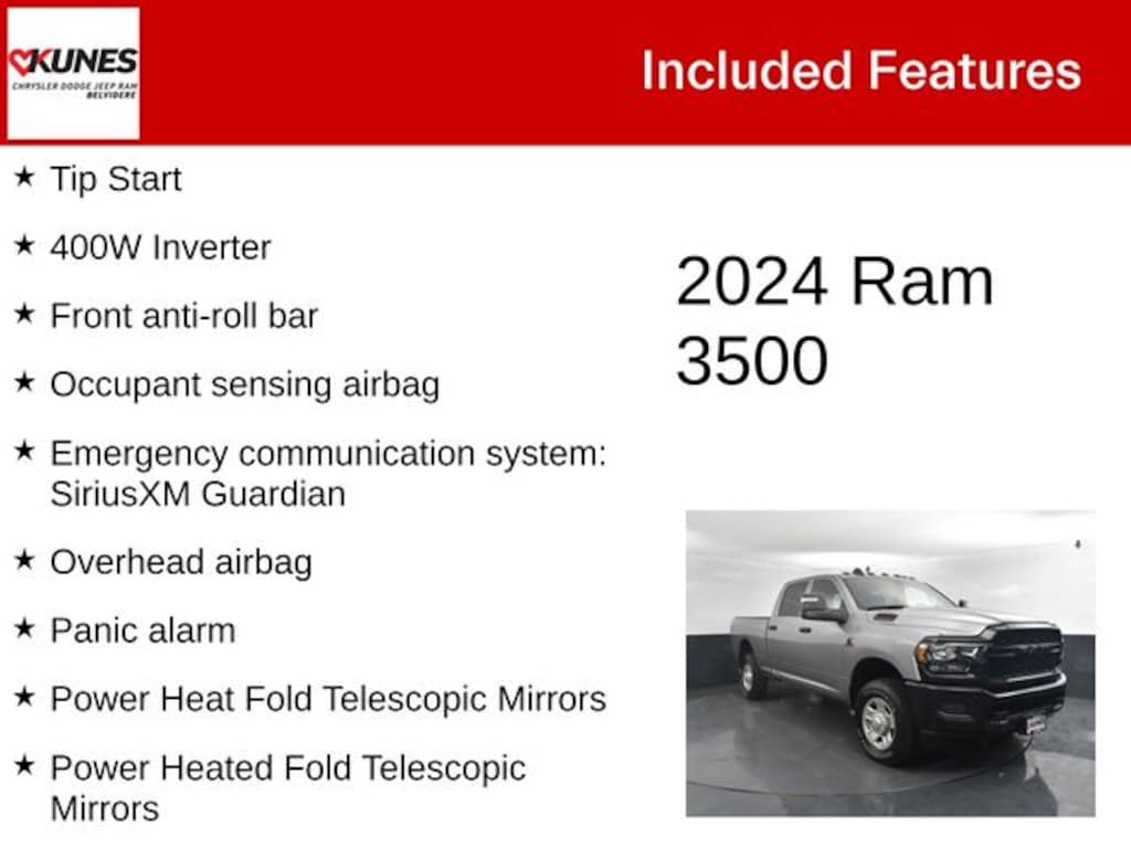 Used 2024 Ram 3500 Tradesman Truck