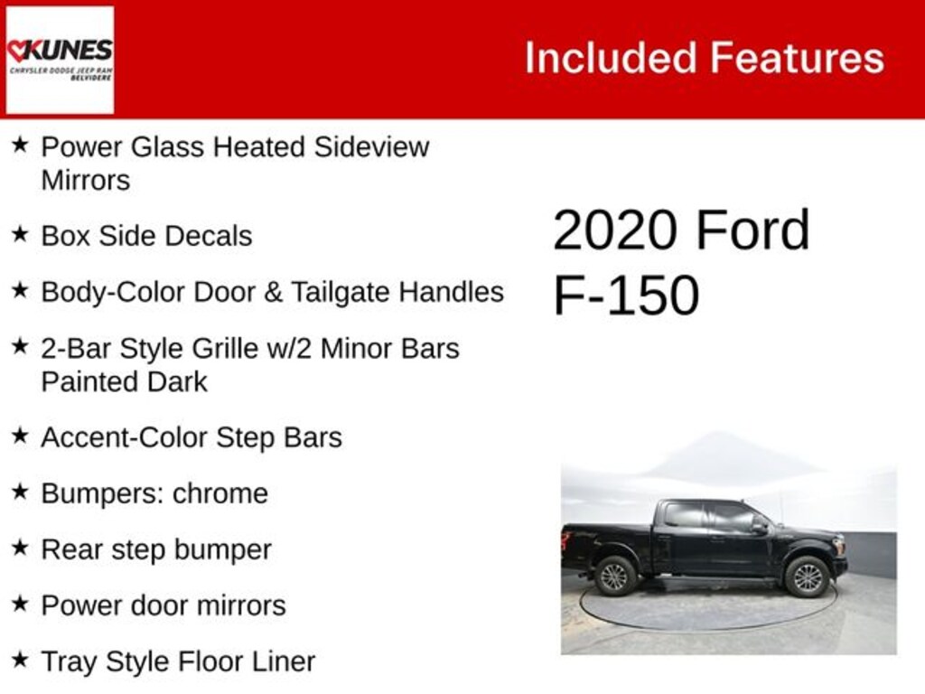 Used 2020 Ford F-150 XLT Truck